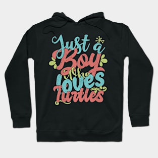 Just A Boy Who Loves Turtles Gift product Hoodie